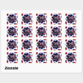 Stemming! 2012 vierkante sticker (Vel)
