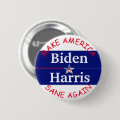 Stemming : 20 maart 2020 ronde button 5,7 cm (Voorkant /achterkant)