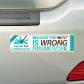 Stemming ABC-bumpersticker Bumpersticker (Op auto)