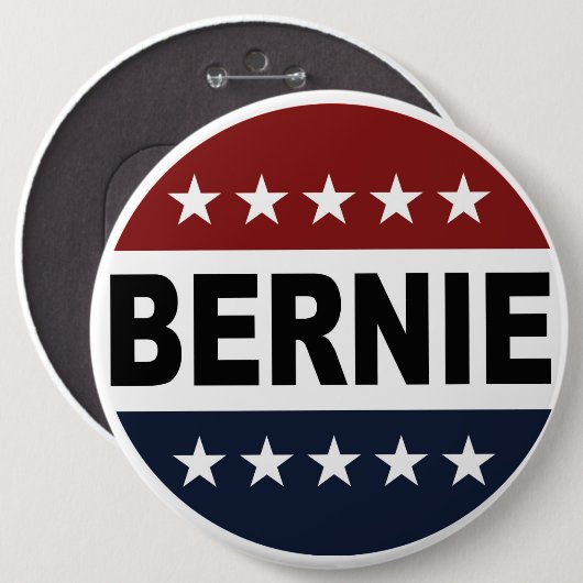  stemming Bernie Button - Bernie 2016 Button (Voorkant /achterkant)