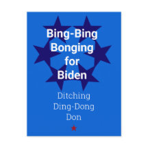 Stemming Biden Trump Verkiezing Briefkaart