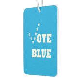 Stemming blauw - auto-zoetstof luchtverfrisser (Links)