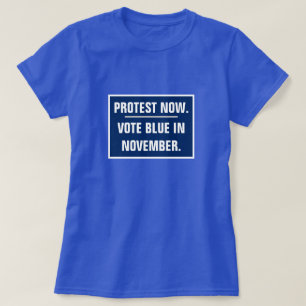 Stemming blauw in verkiezingen november t-shirt