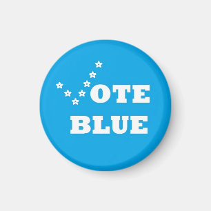 Stemming blauw - Magnet Magneet