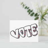 STEMMING! BRIEFKAART (Staand voorkant)