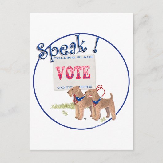 STEMMING BRIEFKAART (Voorkant)