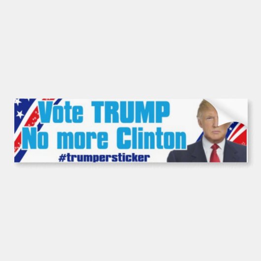 Stemming Bumpersticker (Voorkant)