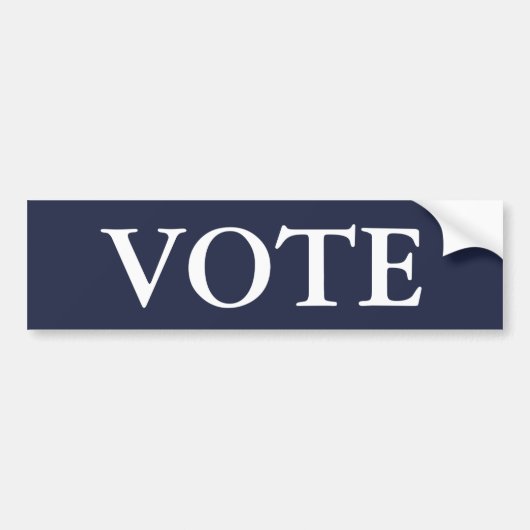 STEMMING bumpersticker (Voorkant)