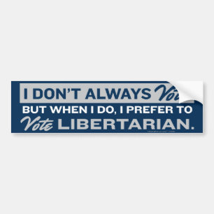 Stemming Bumpersticker Libertarian
