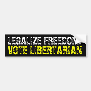 Stemming Bumpersticker Libertarian
