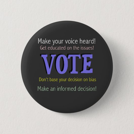 Stemming Button (Voorkant)