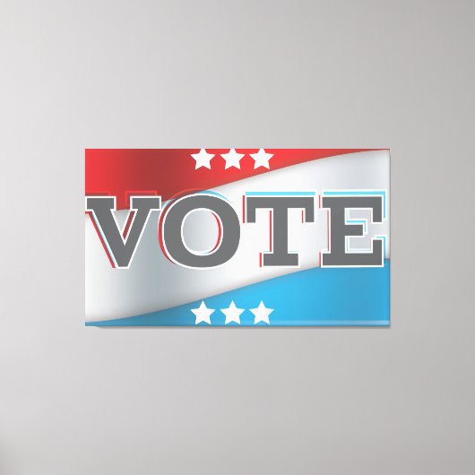 stemming canvas afdruk (Voorkant)