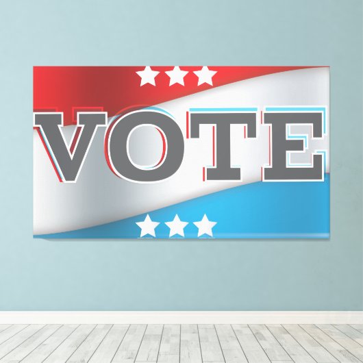 stemming canvas afdruk (Insitu (Houten vloer))