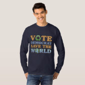 Stemming: Dem Save the World T-shirt (Voorkant volledig)