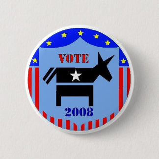 STEMMING DEMOCRAT IN 2008 BUTTON POLITIEK