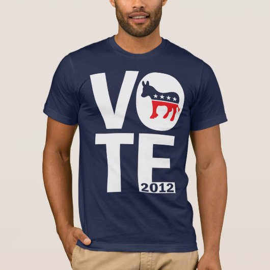 Stemming: donderdag 2012 t-shirt (Voorkant)