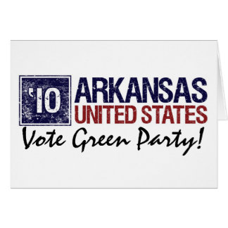 Stemming groene partij in 2010 - Arkansas