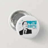 STEMMING HOPE RONDE BUTTON 3,2 CM (Voorkant /achterkant)