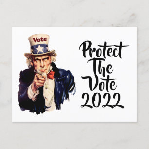 Stemming in 2022 briefkaart
