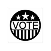 Stemming in Amerika Rubberstempel (Afrduk)