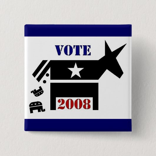 STEMMING IN BUTTON 2008 (Voorkant)