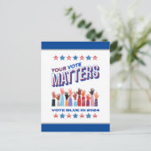 Stemming in commissie: 20-24 briefkaart (Staand voorkant)