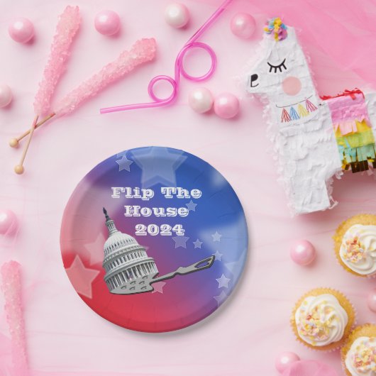 Stemming in commissie: met algemene stemmen aangen papieren bordje (Feest)