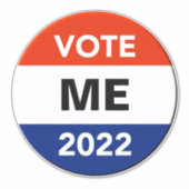 Stemming in commissie: met algemene stemmen aangen sticker (Voorkant)