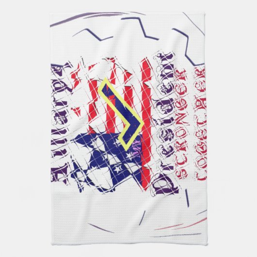 Stemming in commissie: met algemene stemmen aangen theedoek (Verticaal)