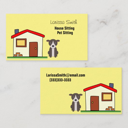 Stemming in commissie: met algemene stemmen aangen visitekaartje (Voorkant / Achterkant)