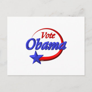 Stemming in Obama in 2012. Creëer de toekomst Briefkaart
