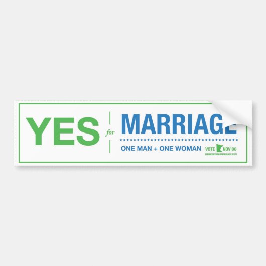 Stemming ja Bumpersticker (Voorkant)