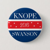 Stemming Knope Ronde Button 5,7 Cm (Voorkant)