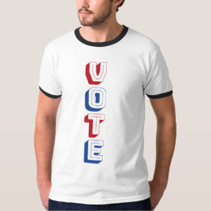 Stemming! Mannen Ringer T-shirt