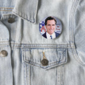 Stemming_ Mitt Romney_ Ronde Button 5,7 Cm (In situ)
