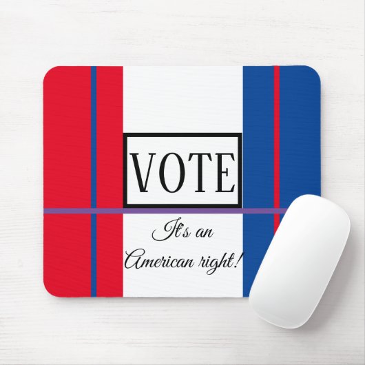 STEMMING Mousepad Muismat (Met muis)