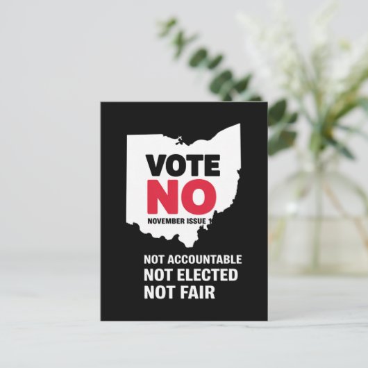 Stemming: november nummer 1 briefkaart (Staand voorkant)