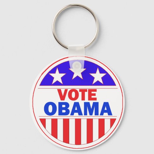 Stemming Obama Sleutelhanger (Voorkant)