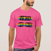 Stemming of Die Pride Stripe T-Shirt (Voorkant)