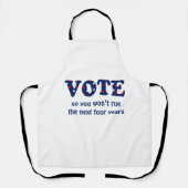 Stemming of verkiezing schort (Voorkant)