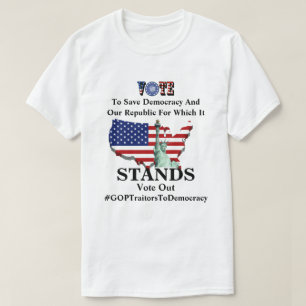 STEMMING OM DE democratie EN DE EUROPESE UNIE TE B T-shirt
