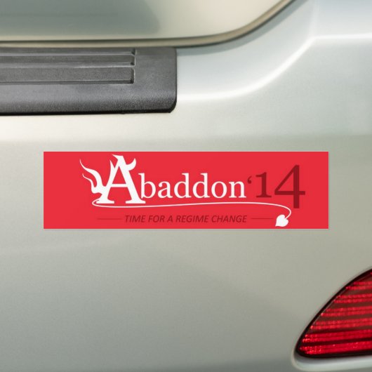 Stemming: onthouding bumpersticker (Op auto)