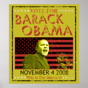 Stemming over de Posters van Barack Obama