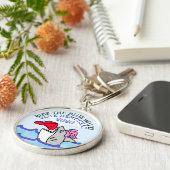 Stemming over de verkiezingen in 2020 sleutelhanger (Zijkant)