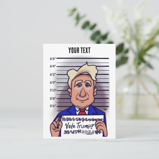 Stemming over het Briefkaart (Staand voorkant)