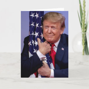Stemming over het Man - Trump 2020 Bedankkaart