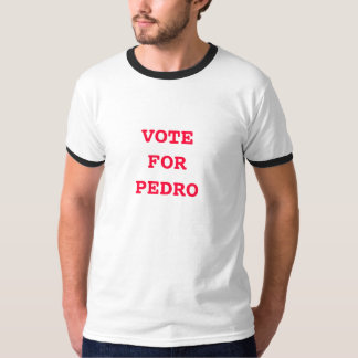 Stemming over het Shirt Pedro
