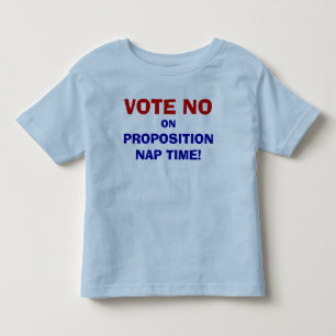 Stemming over het voorstel voor een Kind voor het Kinder Shirts