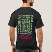 Stemming: paranoia t-shirt (Achterkant)