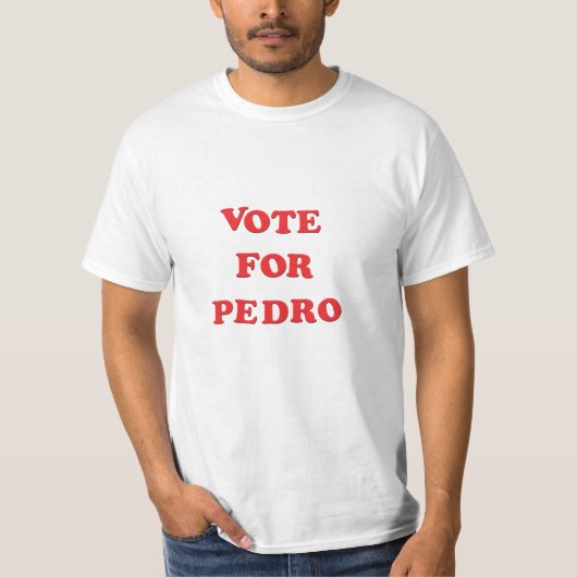 STEMMING PEDRO - HALLOWEEN KOSTUME T-SHIRT (Voorkant)